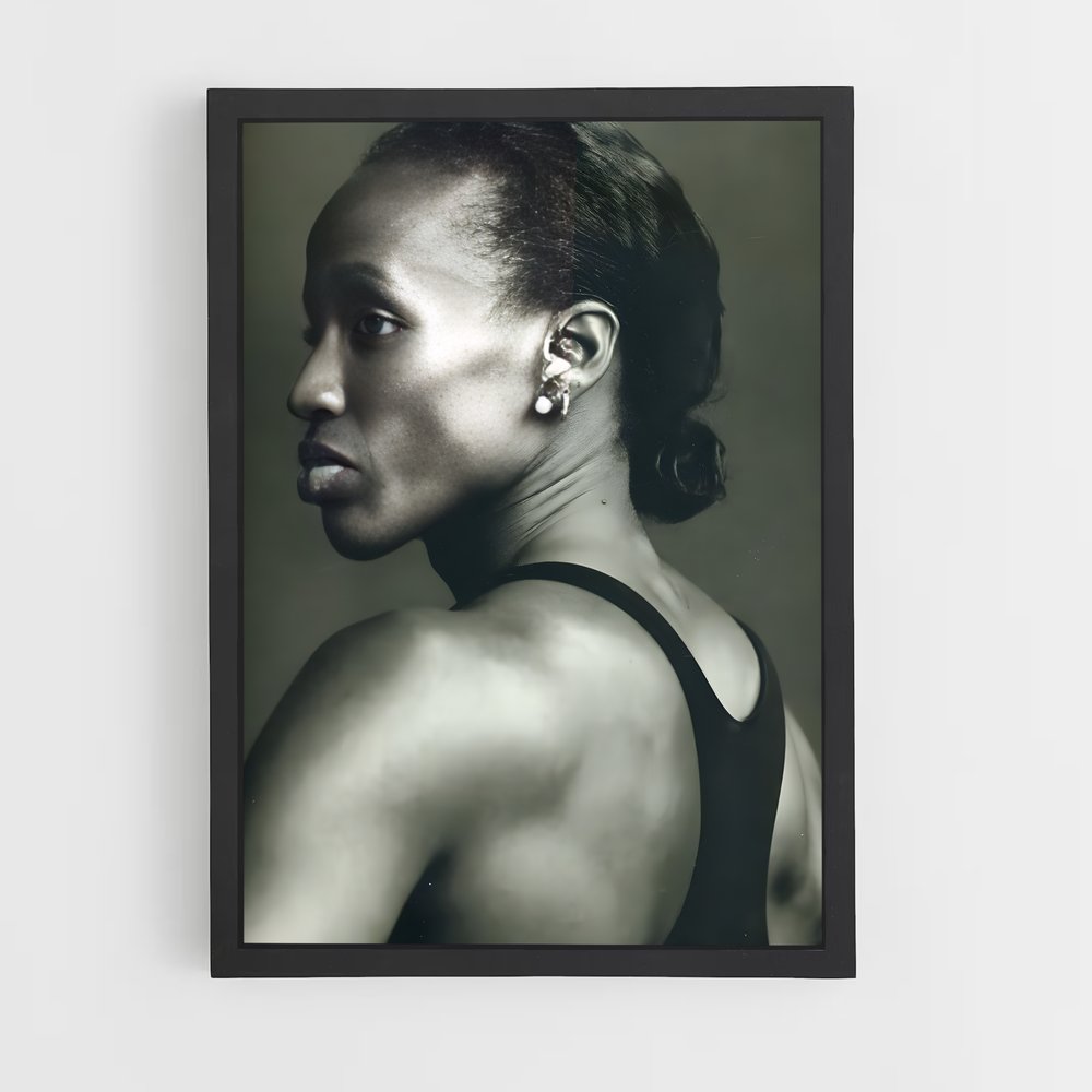 Poster Puissance et Fierté – affiche Athlétisme (vue 2)